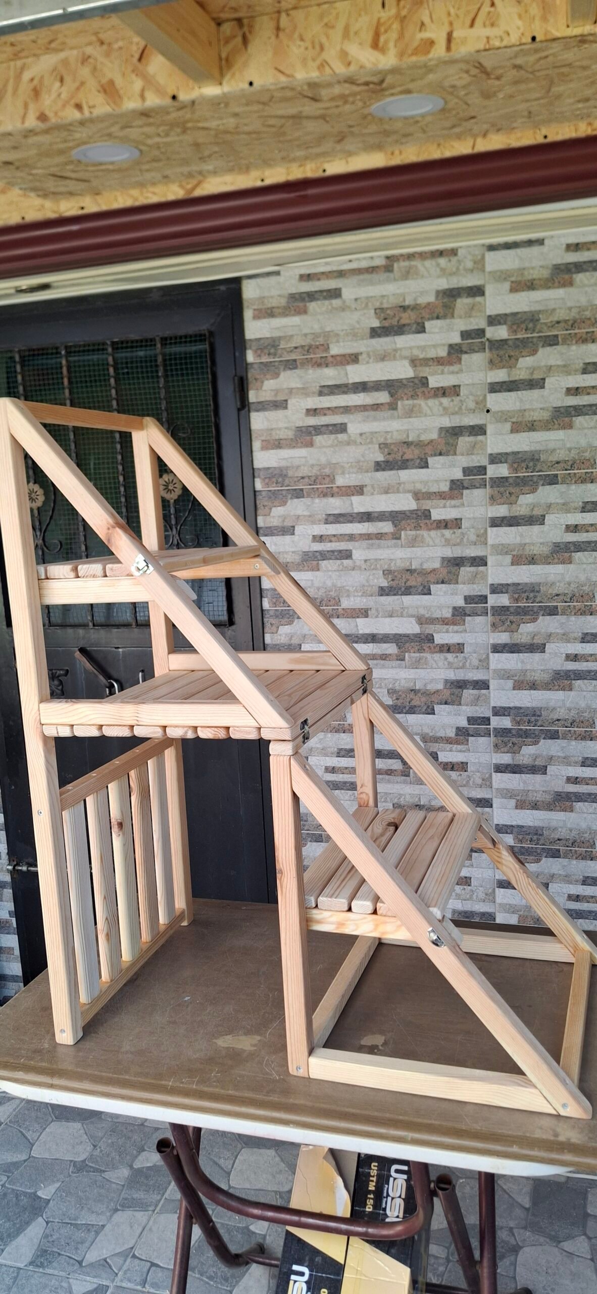 Kütüphane Sandalyesi Merdiven - Görsel 6