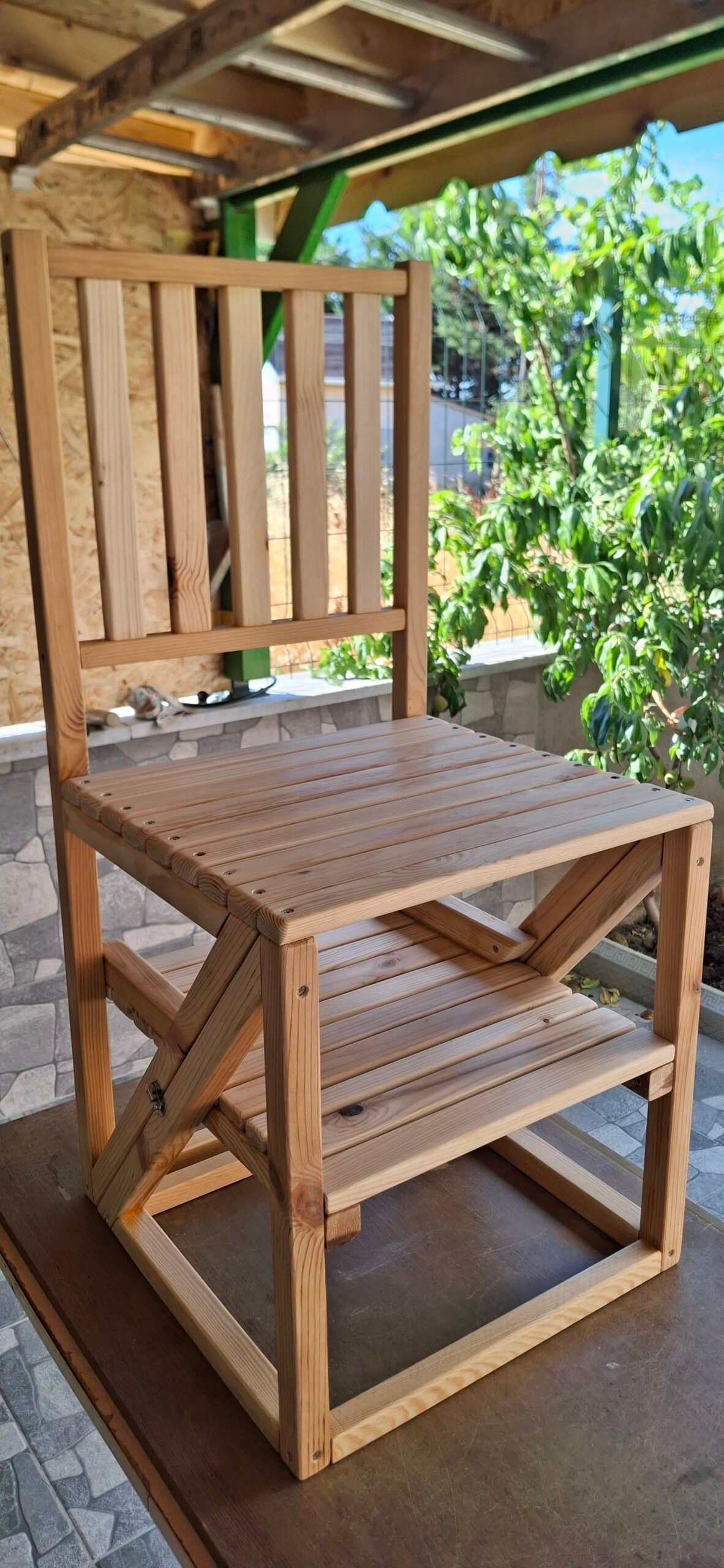 Kütüphane Sandalyesi Merdiven - Görsel 9