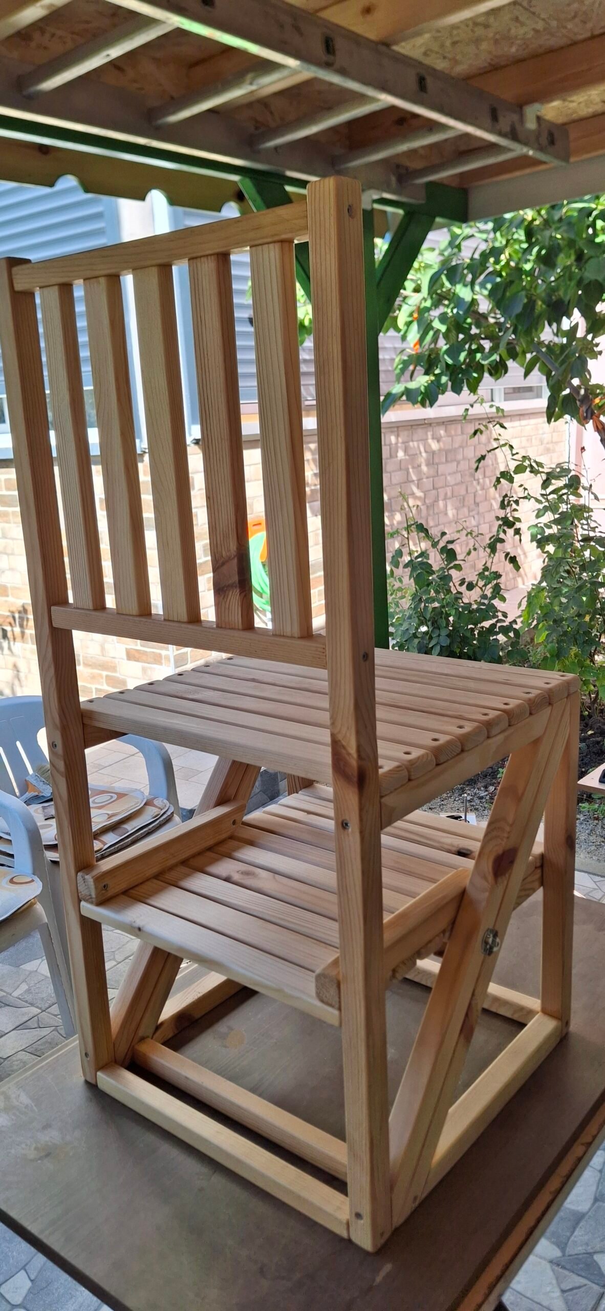 Kütüphane Sandalyesi Merdiven - Görsel 8