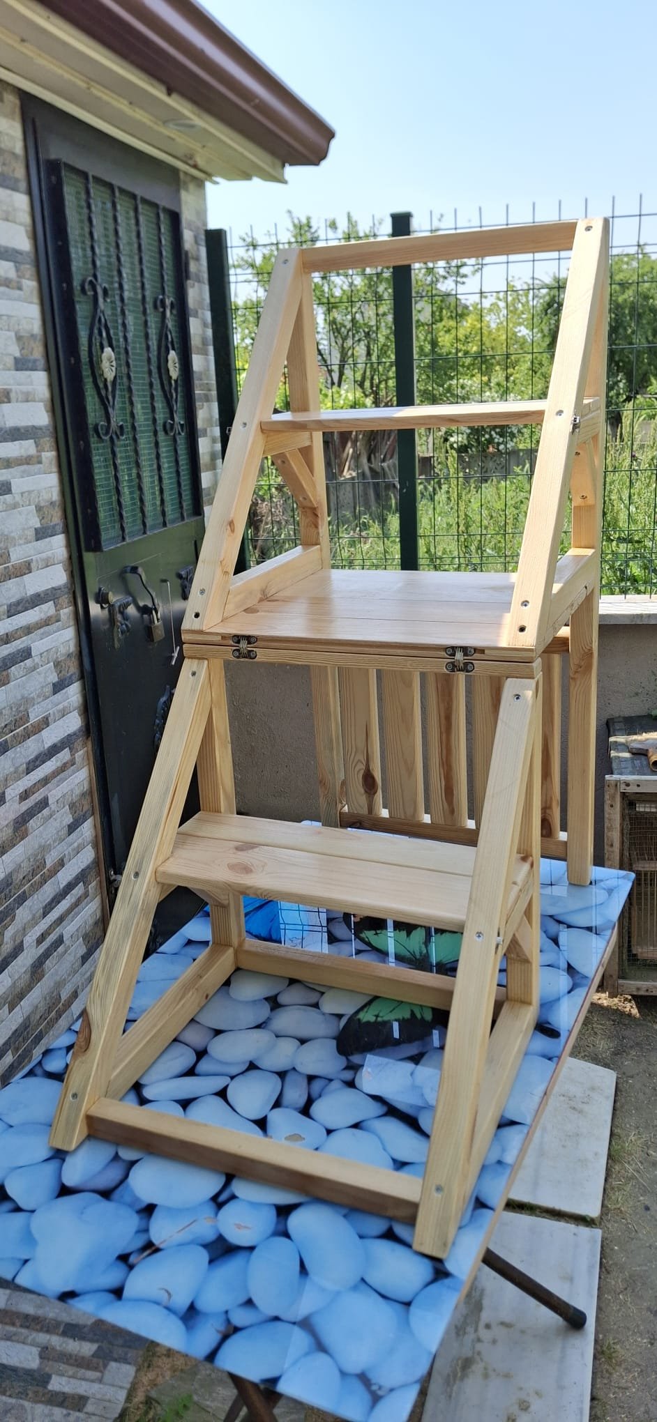 Kütüphane Sandalyesi Merdiven - Görsel 5