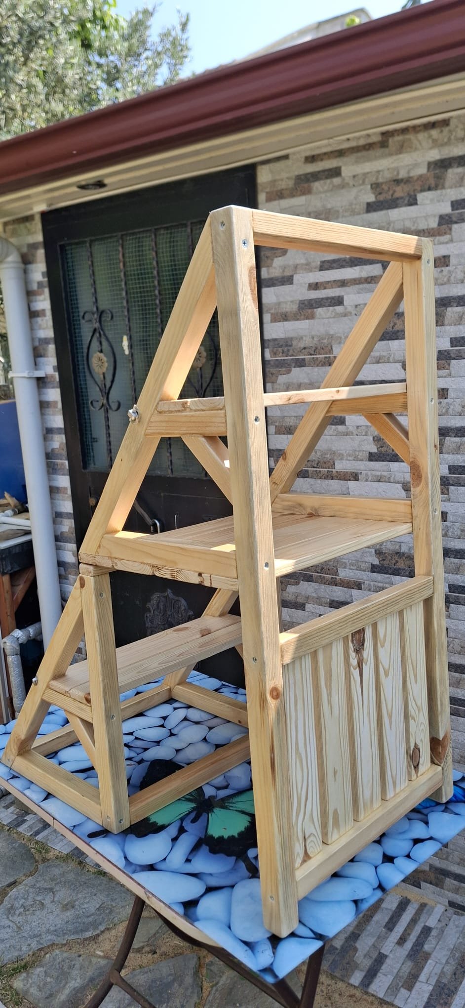 Kütüphane Sandalyesi Merdiven - Görsel 2