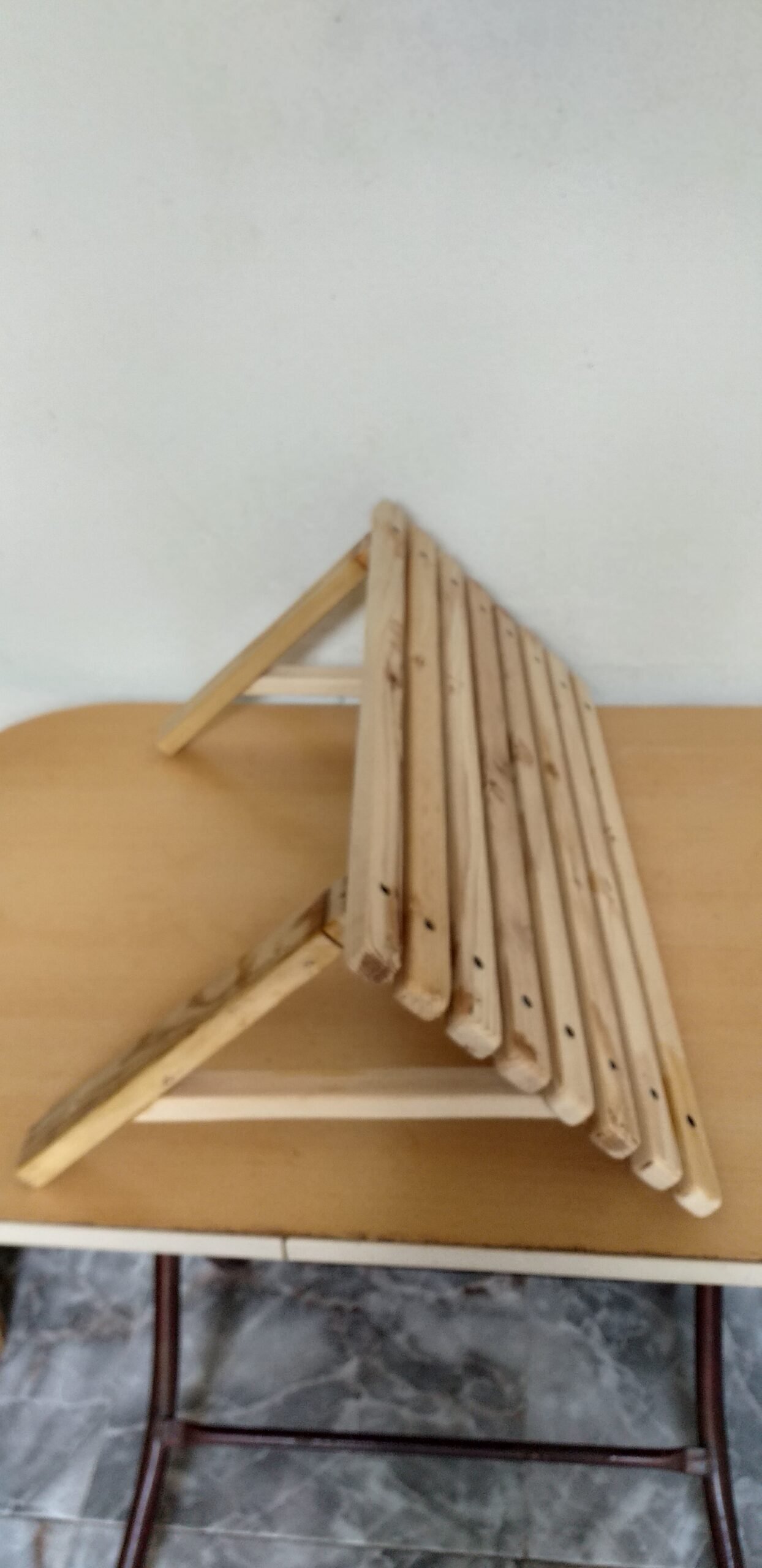 Ahşap Dekoratif Duvar rafı bibloluk - Görsel 8