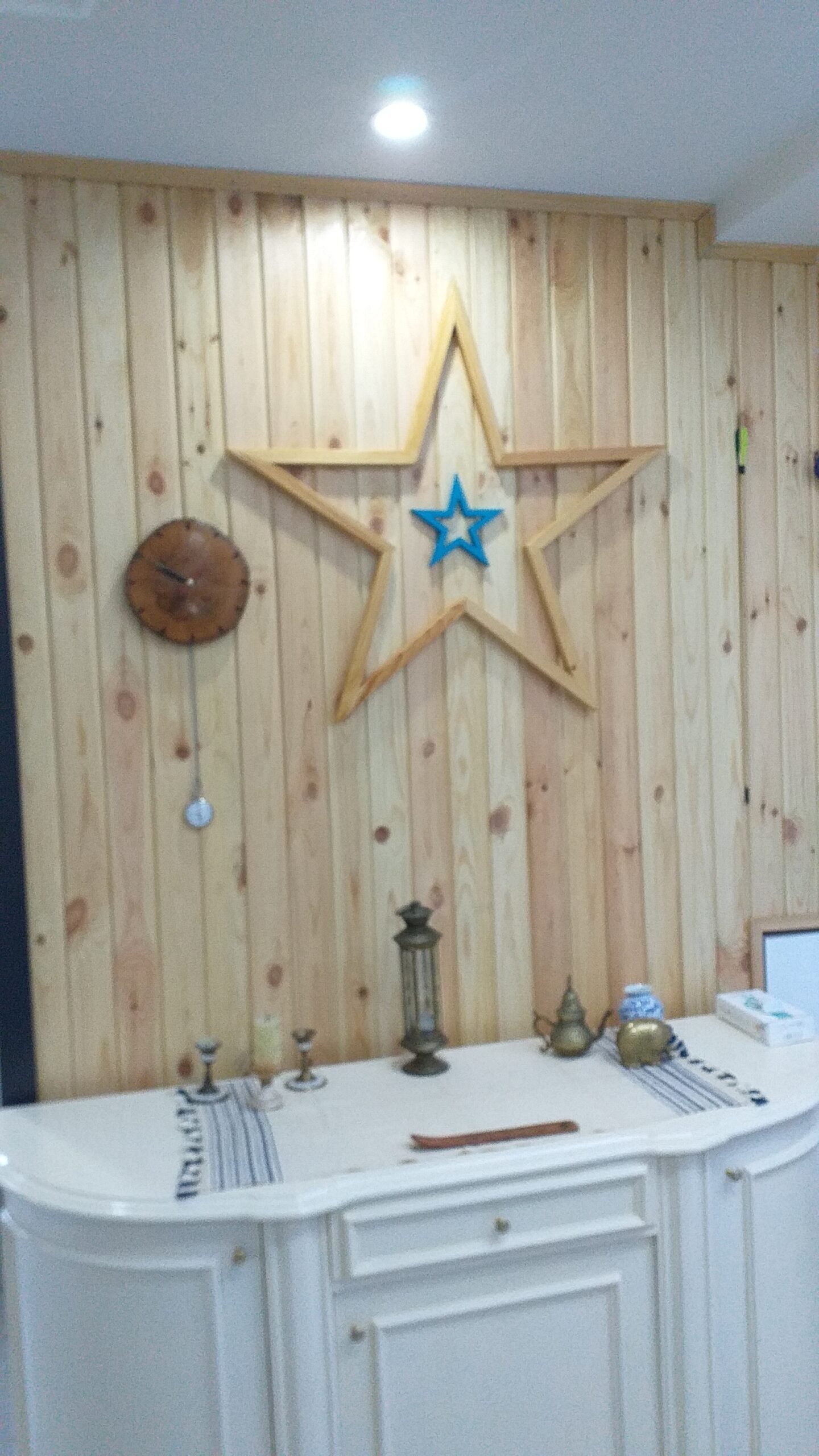 Ahşap Dekoratif Duvar rafı bibloluk - Görsel 9