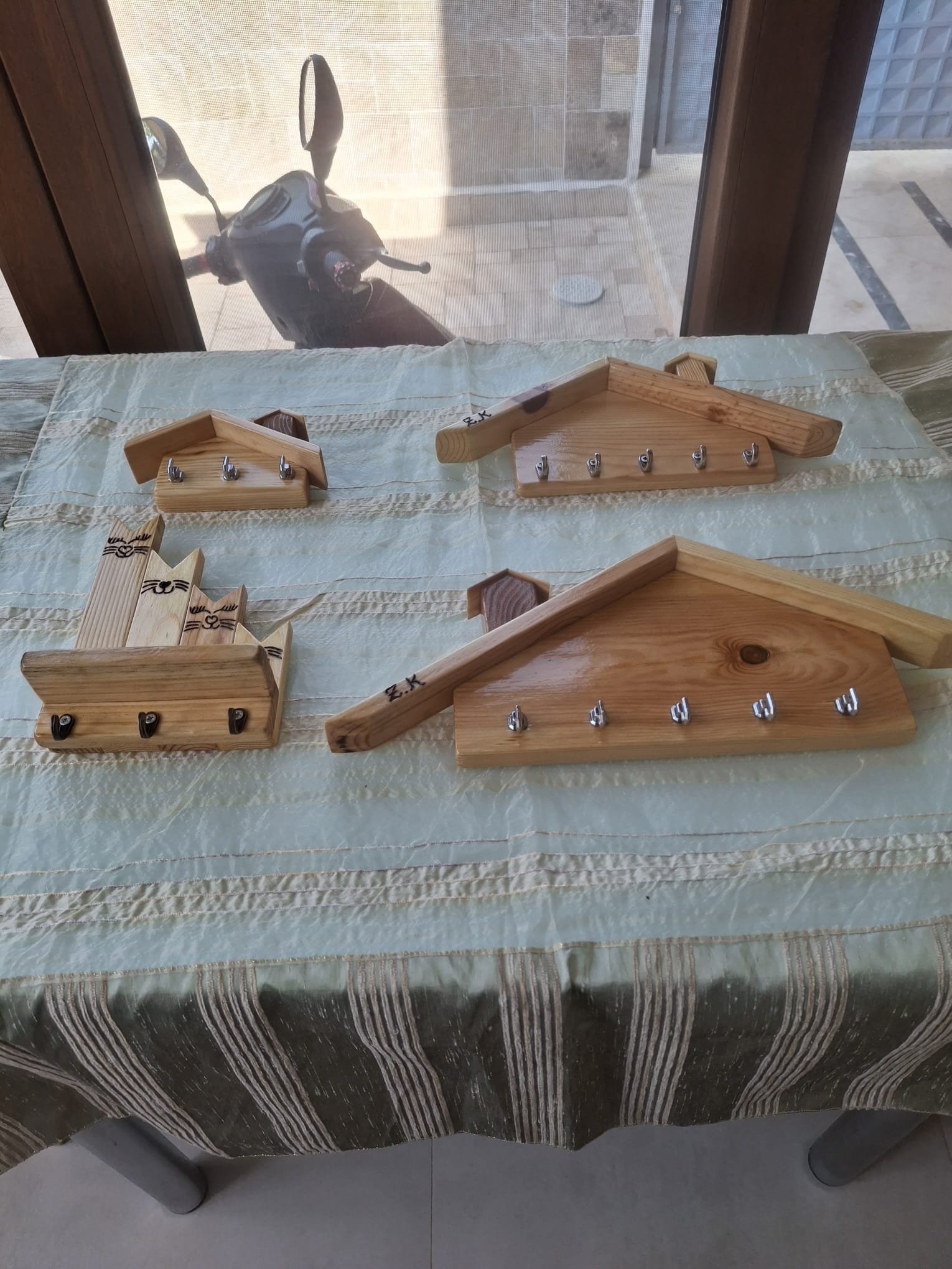 Özel ahşap Anahtarlık