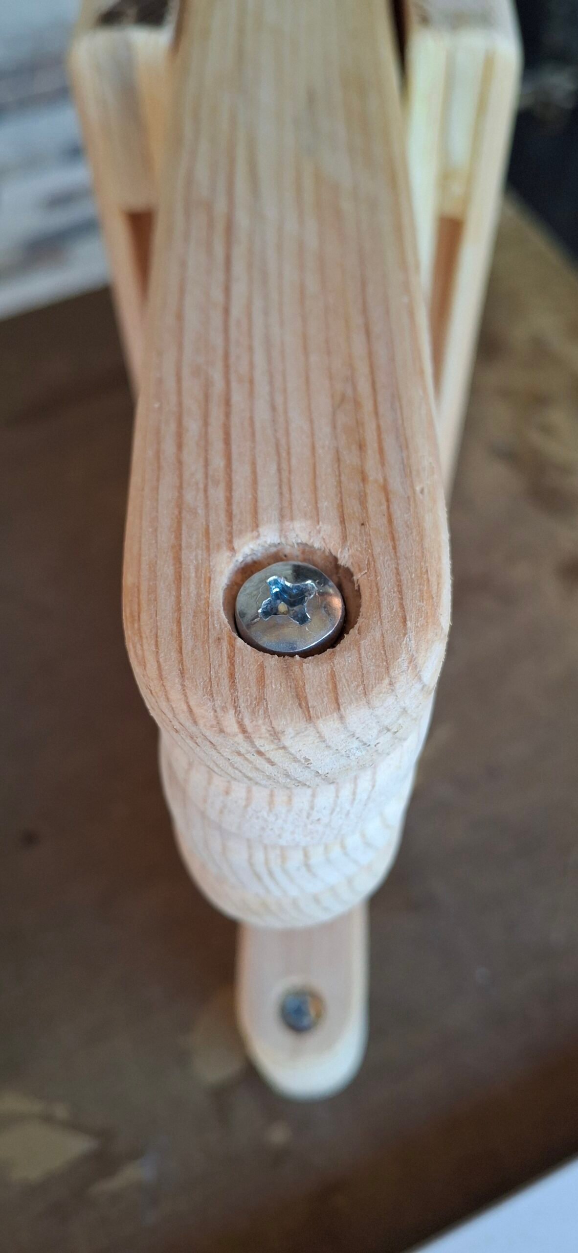 Katlanır ahşap tabure - Görsel 11